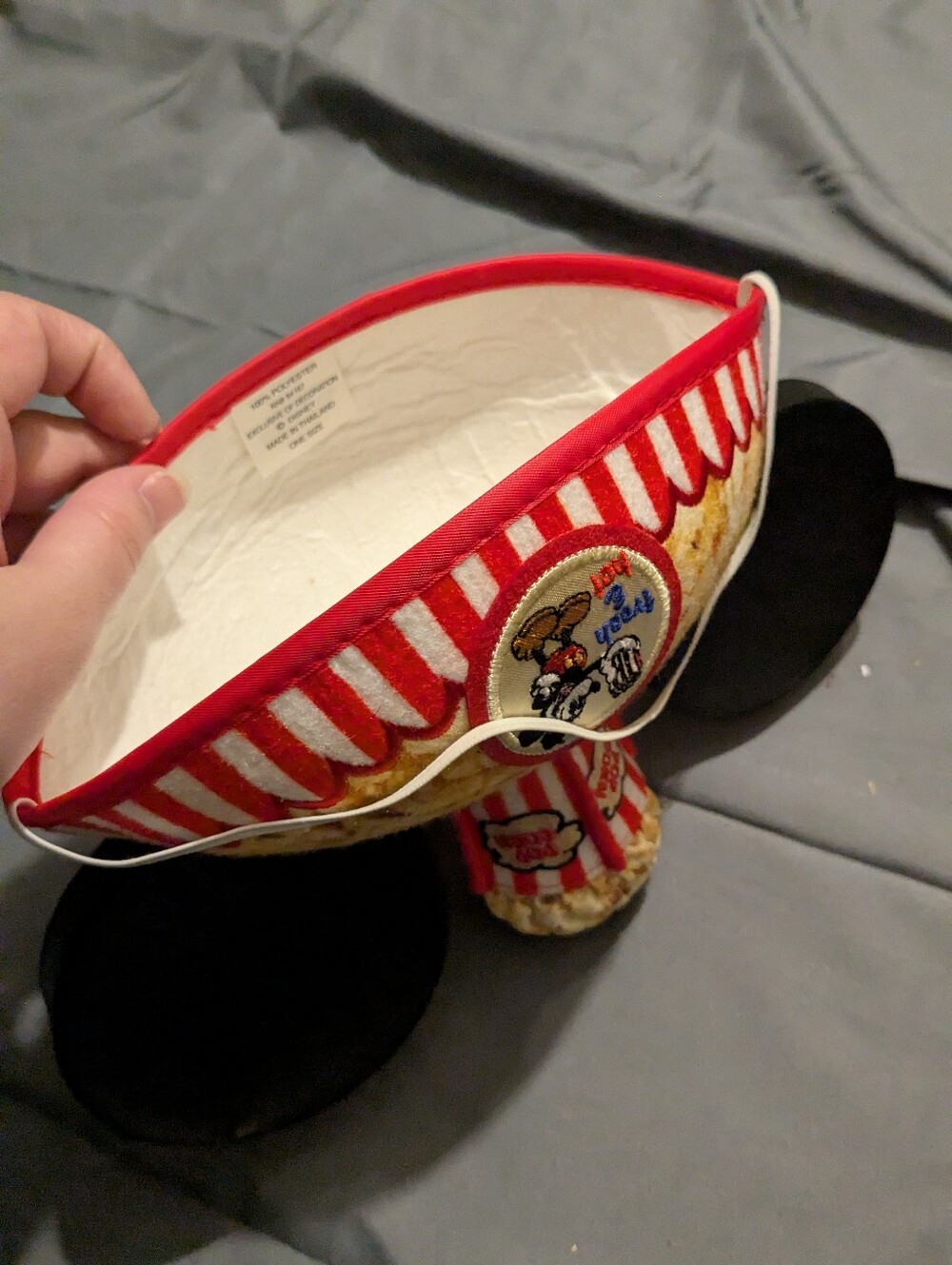 vintage Micky mouse popcorn mickey ears - Picture 5 of 6